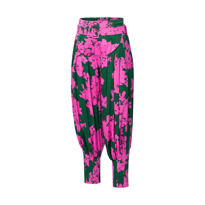 Louis Vuitton Bouquet Print Balloon Pants outlook