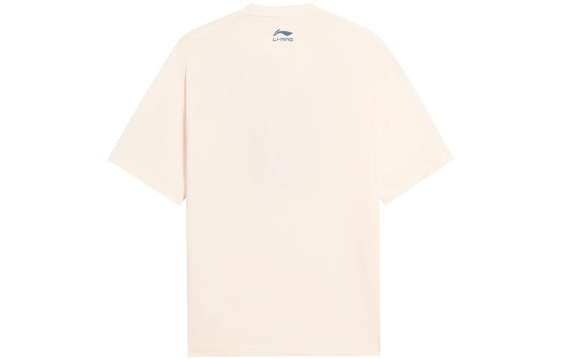 Li-Ning x Disney Graphic Loose Fit T-shirt 'Beige' AHSS255-1 - 2