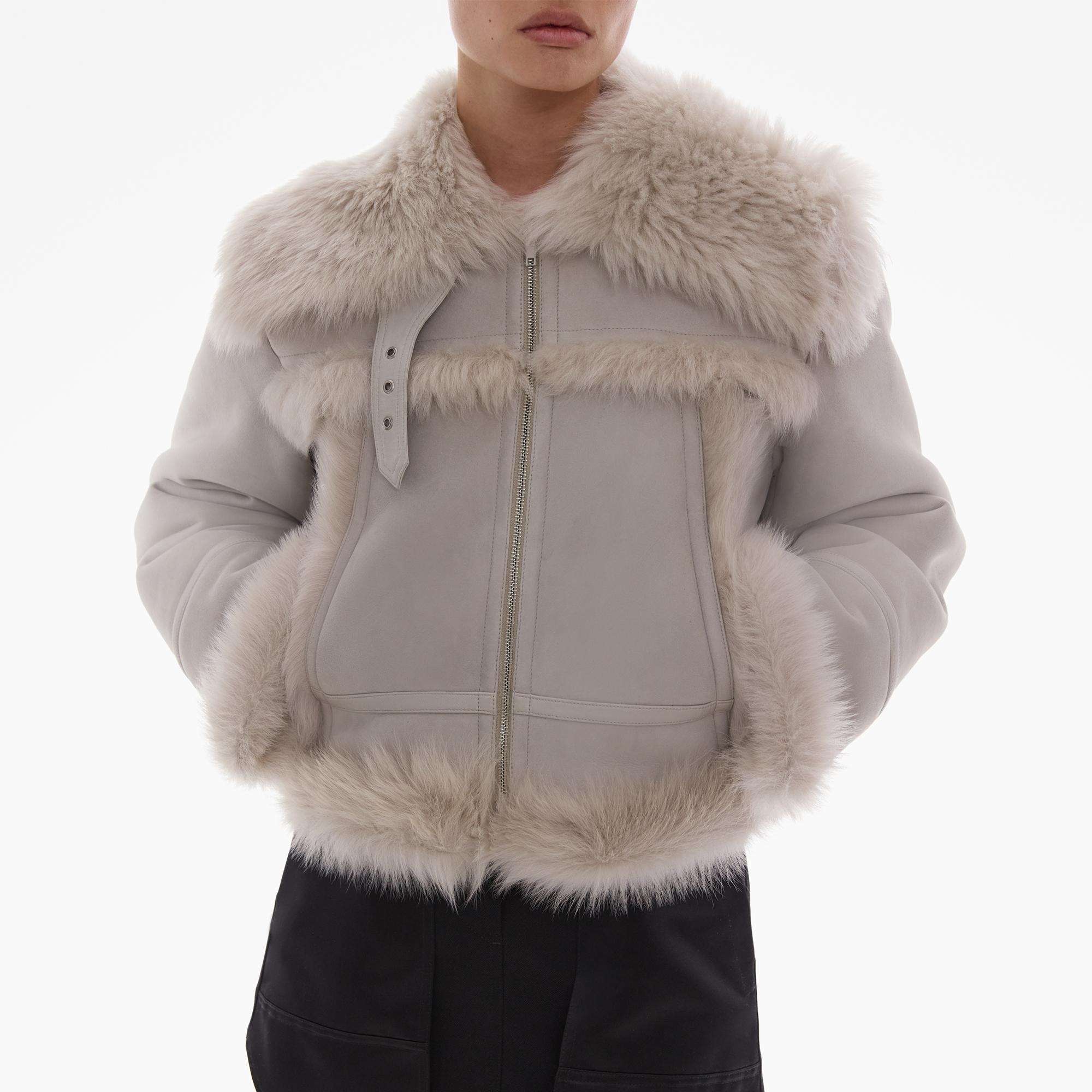 SHEARLING AVIATOR JACKET - 6