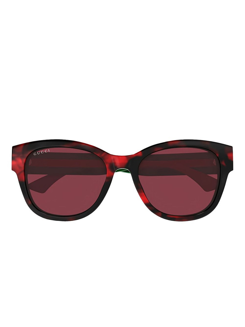square-frame sunglasses 1