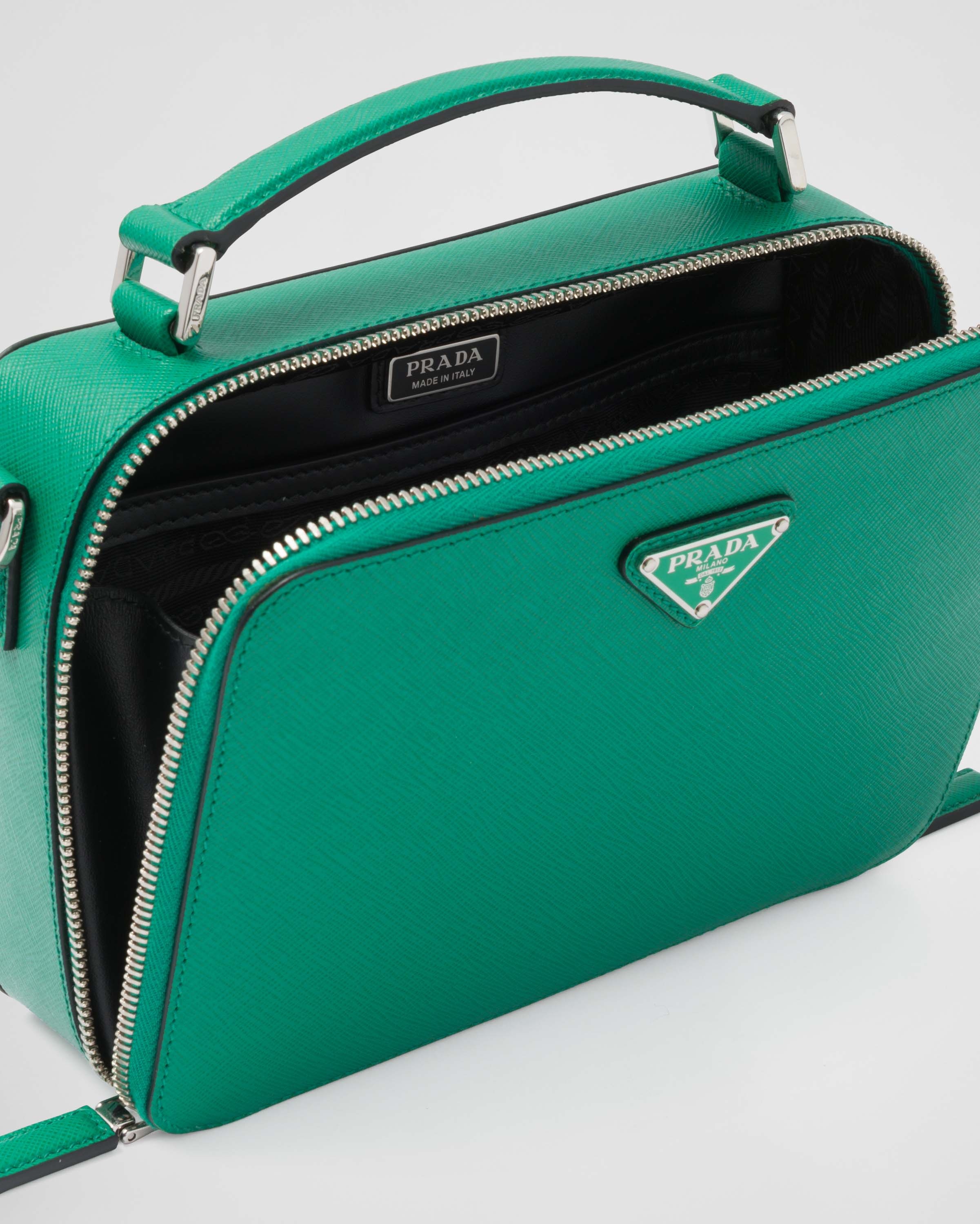 Medium Prada Brique Saffiano leather bag - 5