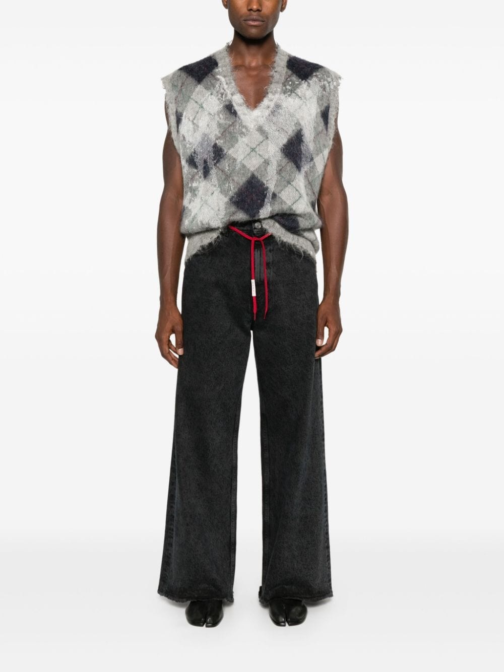 wide-leg jeans - 2