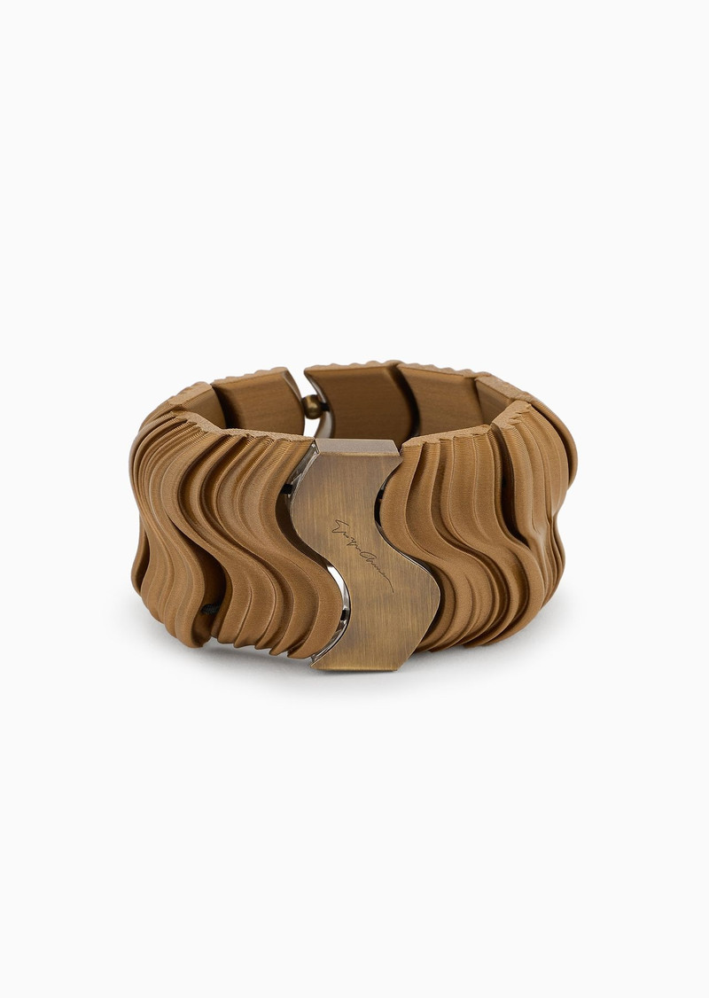 Bracelet with a wave-effect motif 1