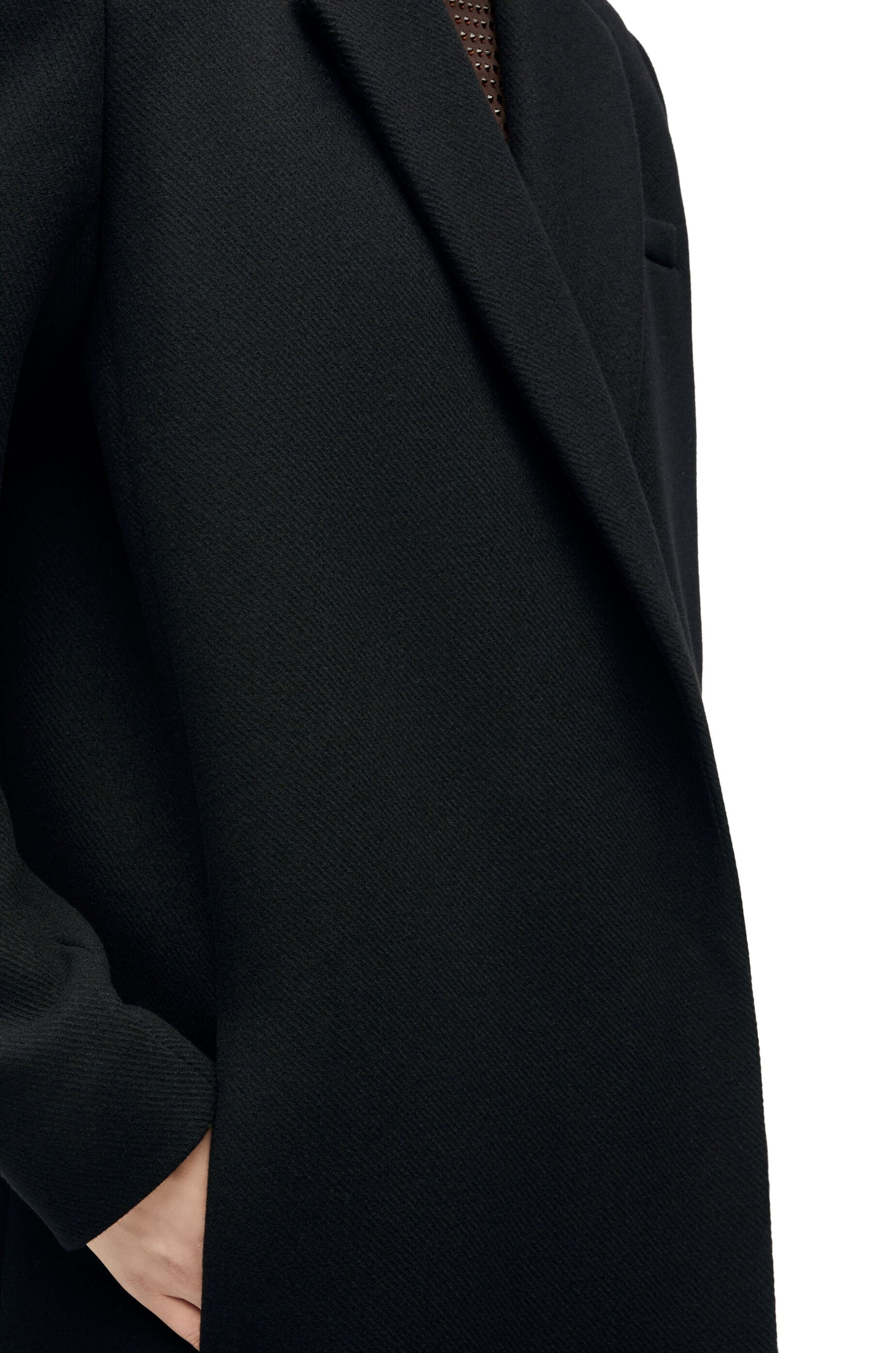 Tailored coat in wool - 4