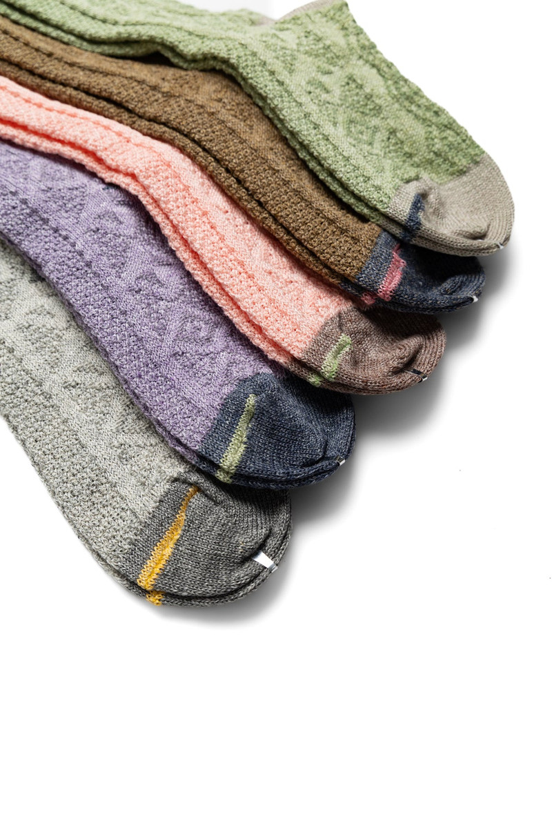 96 Yarns Linen Jacquard KUBA Socks 3