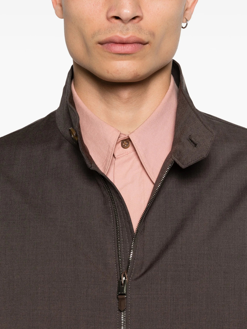 Canali Zip-fastening Pocket Overshirt 4