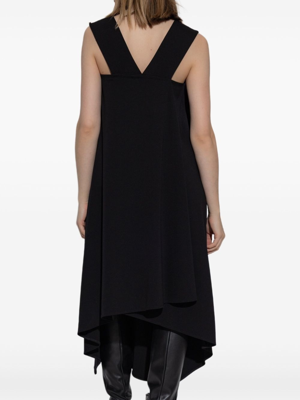 V-neck sleeveless dress - 4