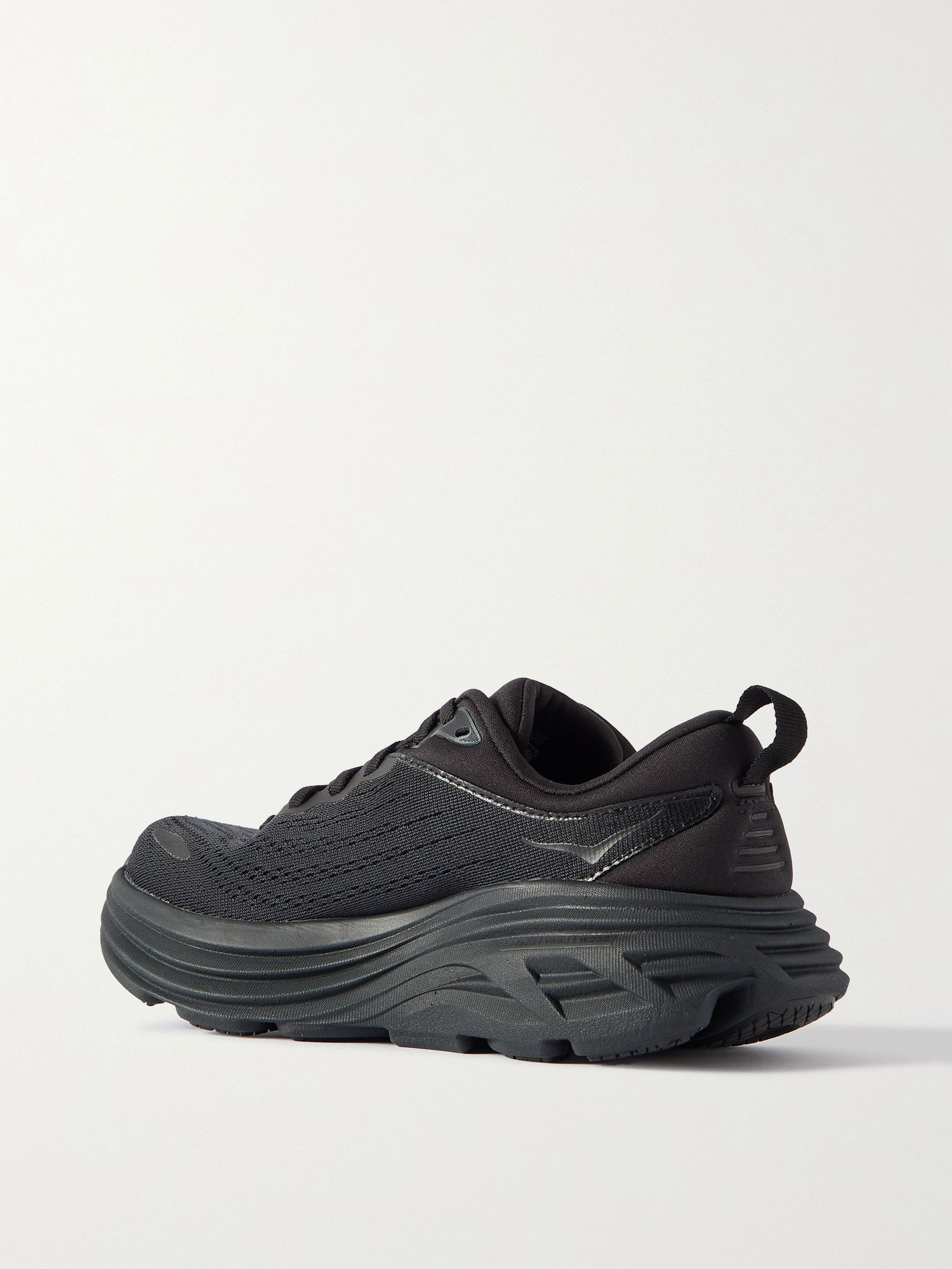 Bondi 8 rubber-trimmed mesh sneakers Black - 3