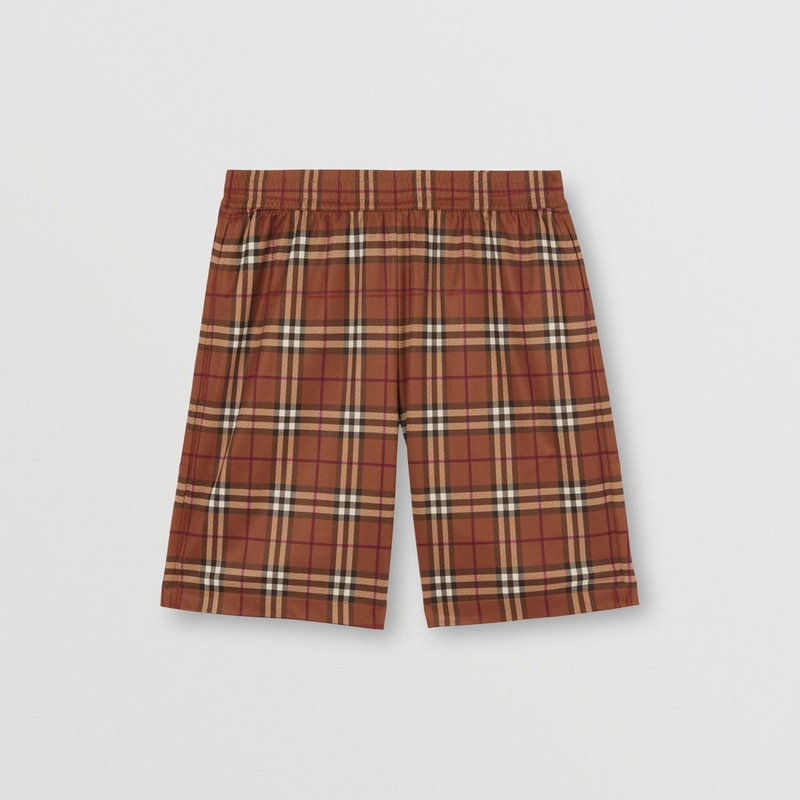 Vintage Check Shorts 1