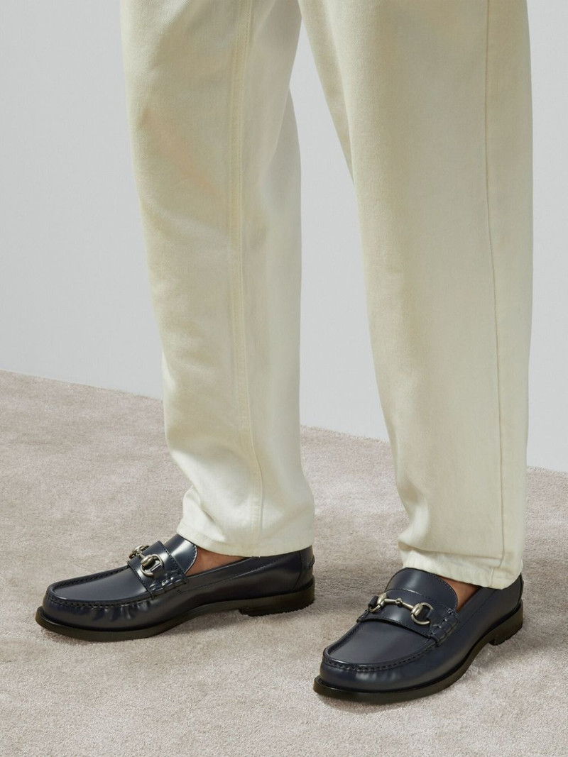 Horsebit leather loafers 6