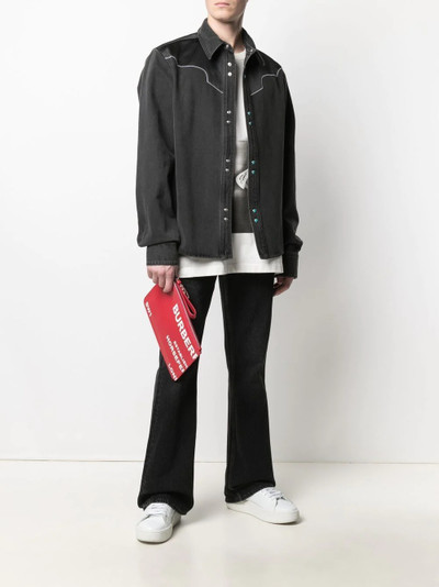 Off-White arrows Western-style shirt jacket outlook