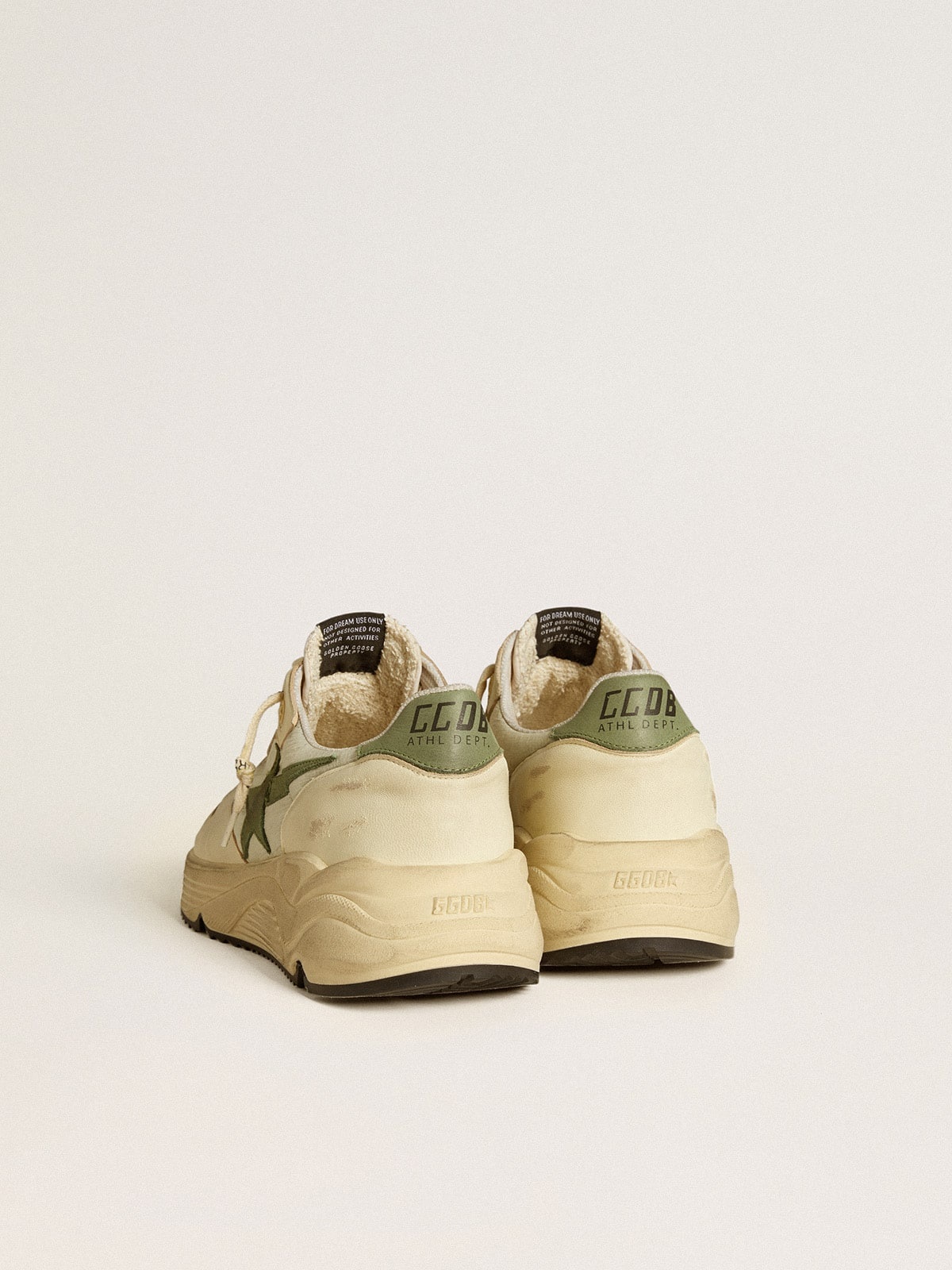 Golden Goose Men's Running Sole LTD in nylon and nappa with