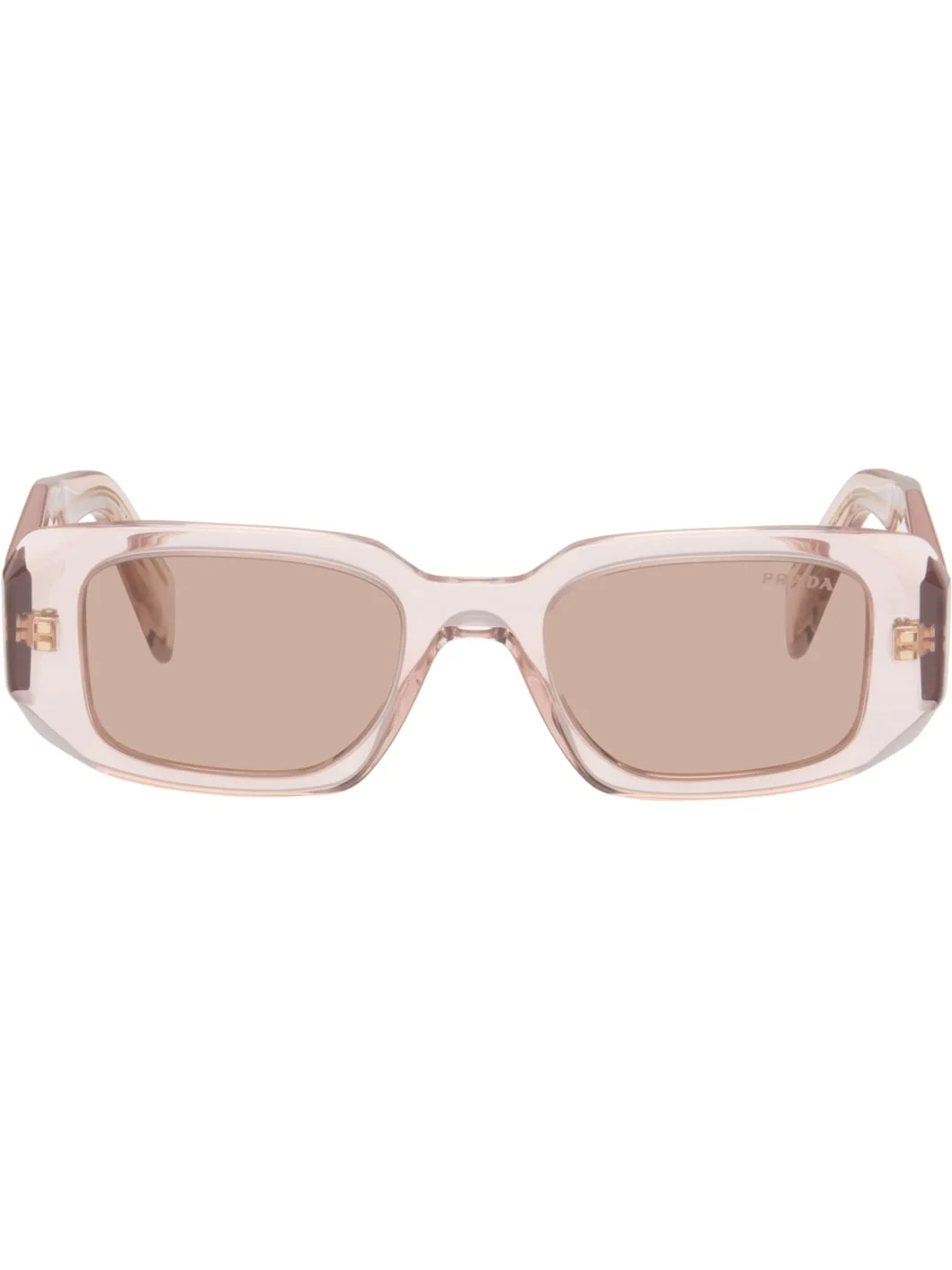 Pink 'Prada Symbole' Sunglasses - 1