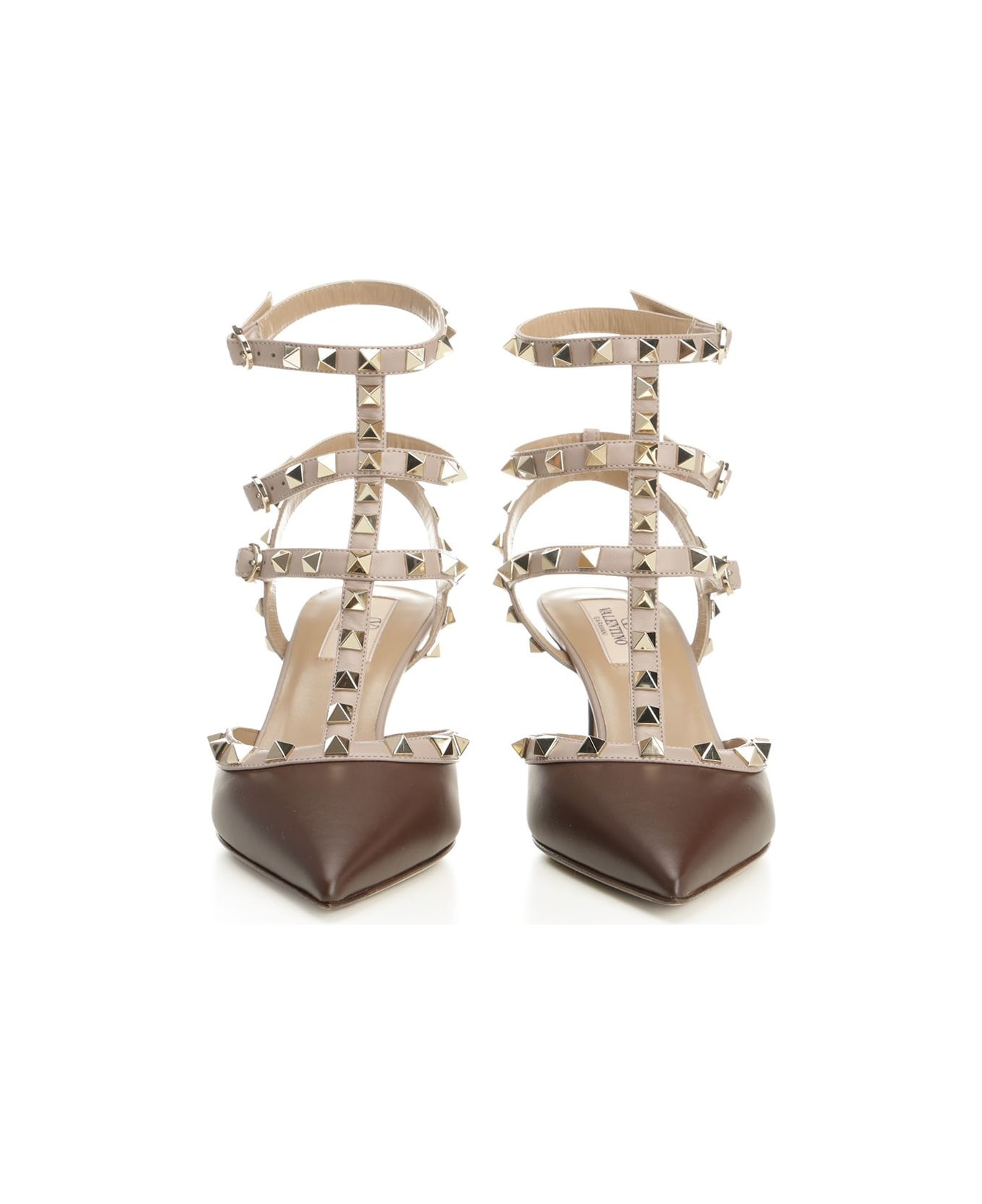 Pumps With 'rockstud' Straps - 5