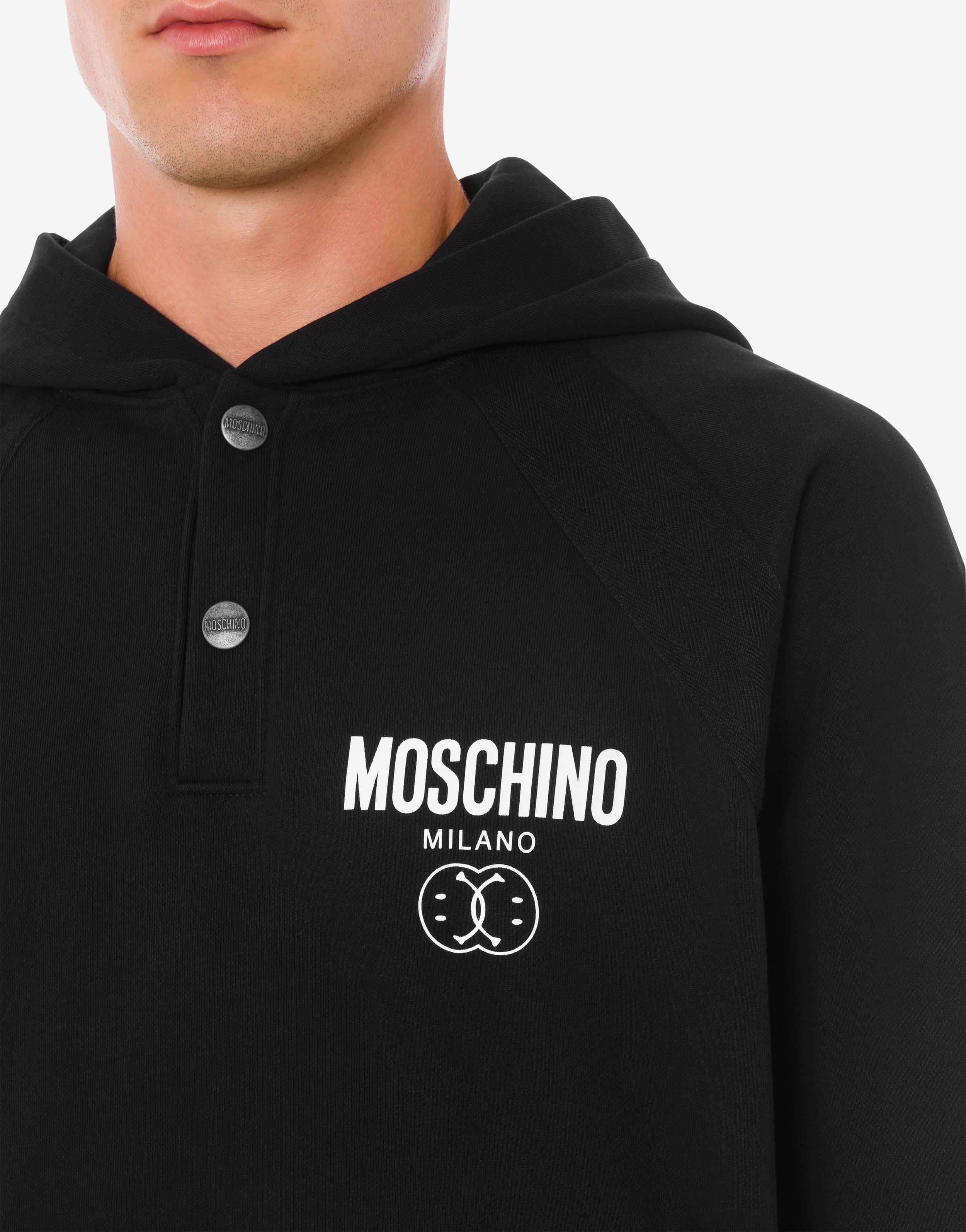 DOUBLE SMILEY® LOGO HOODED SWEATSHIRT - 4