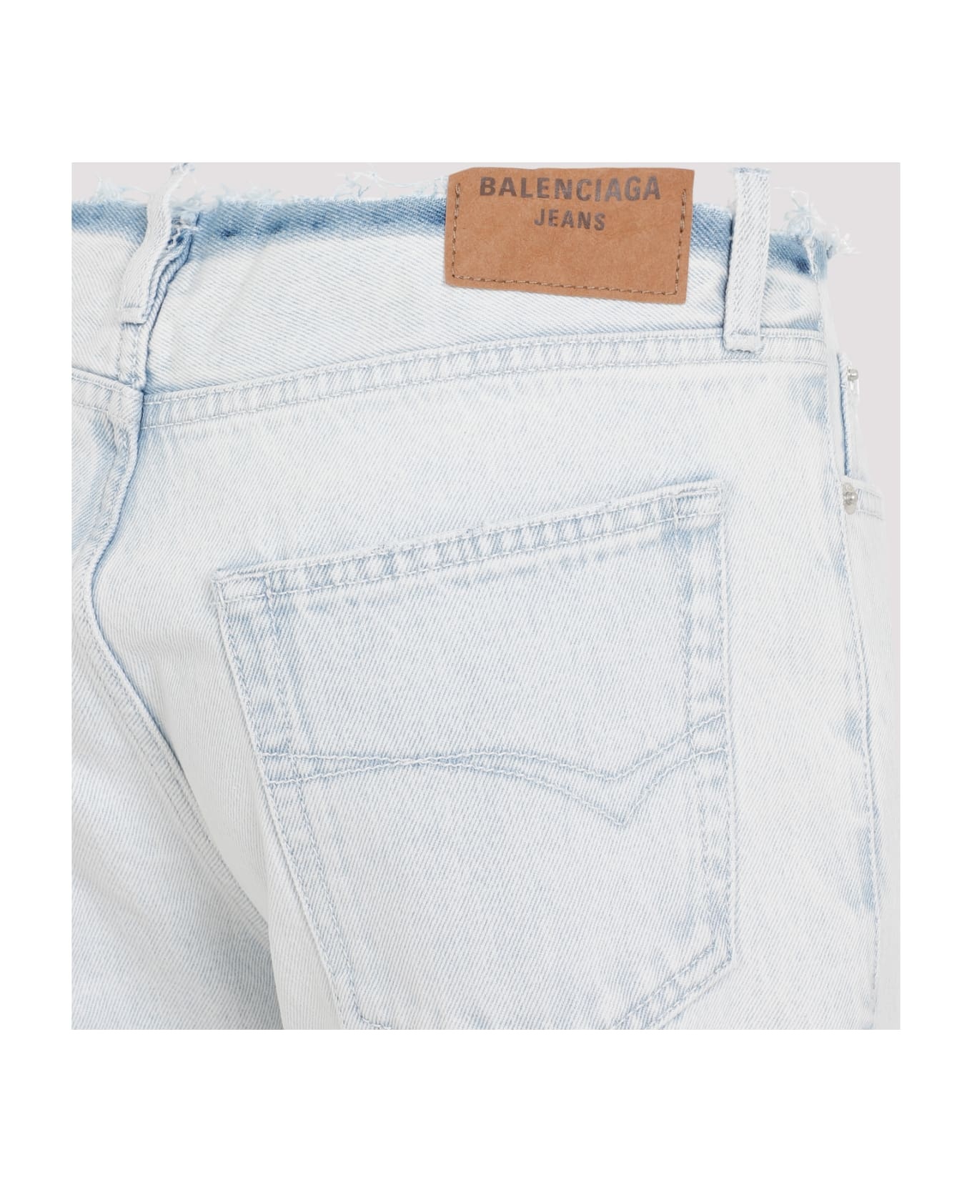 Cut Off Waistband Jeans - 5
