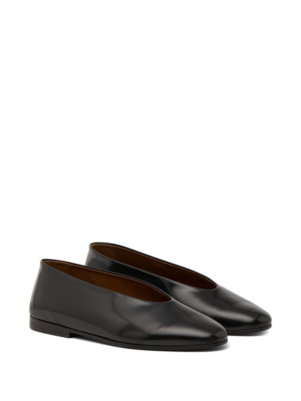 patent-leather ballet flats - 2