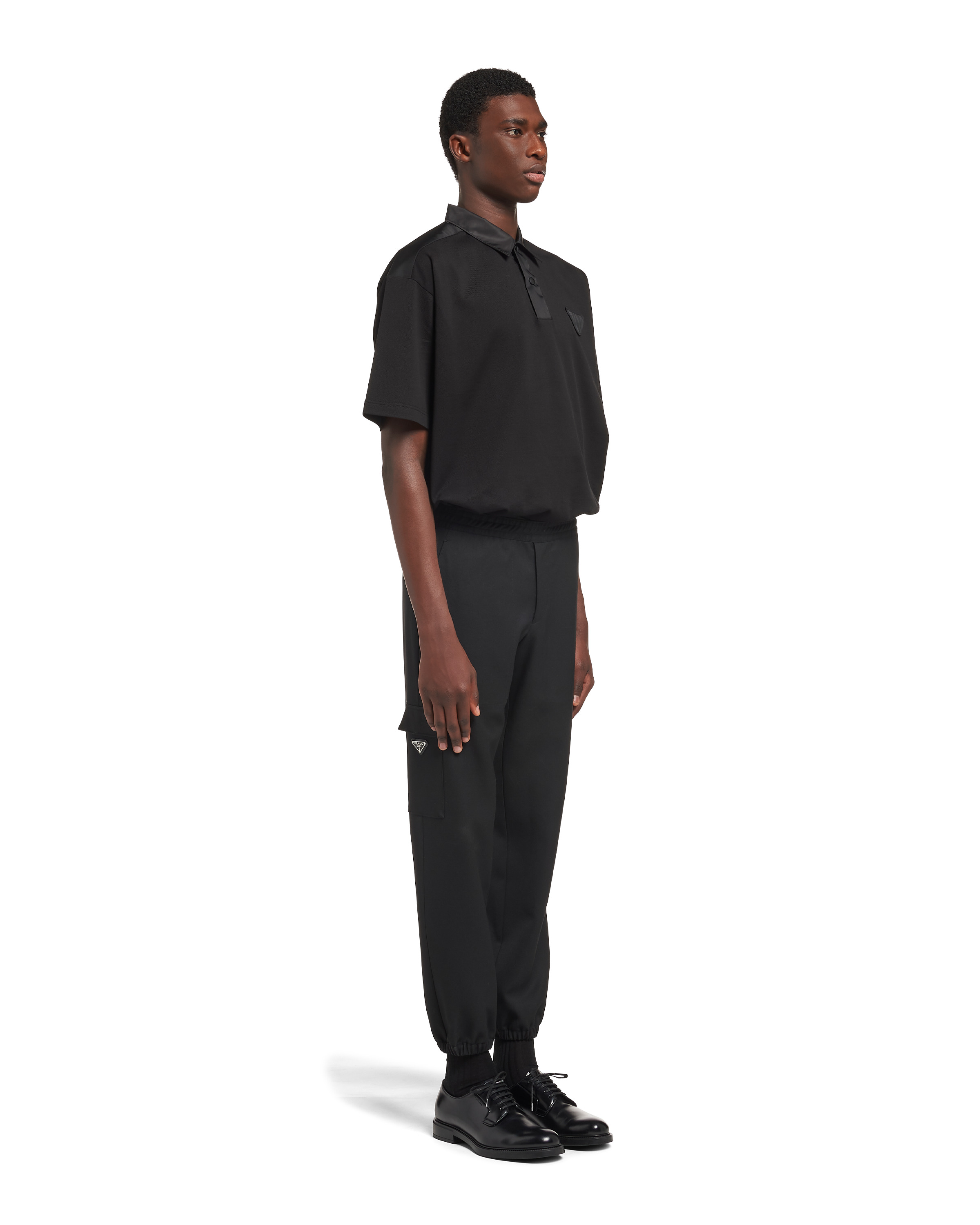 Wool gabardine pants - 3