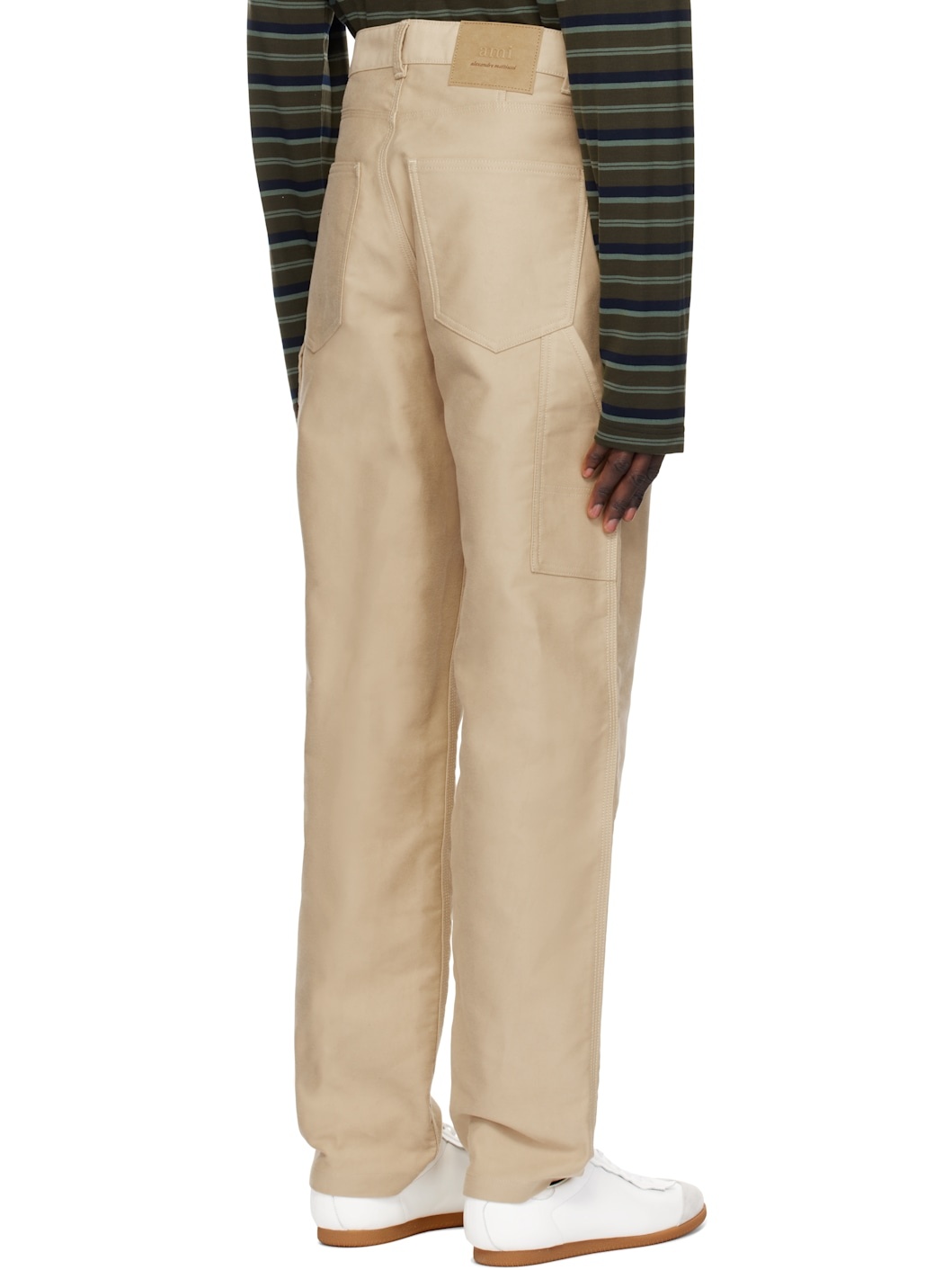 Beige Worker Trousers - 3
