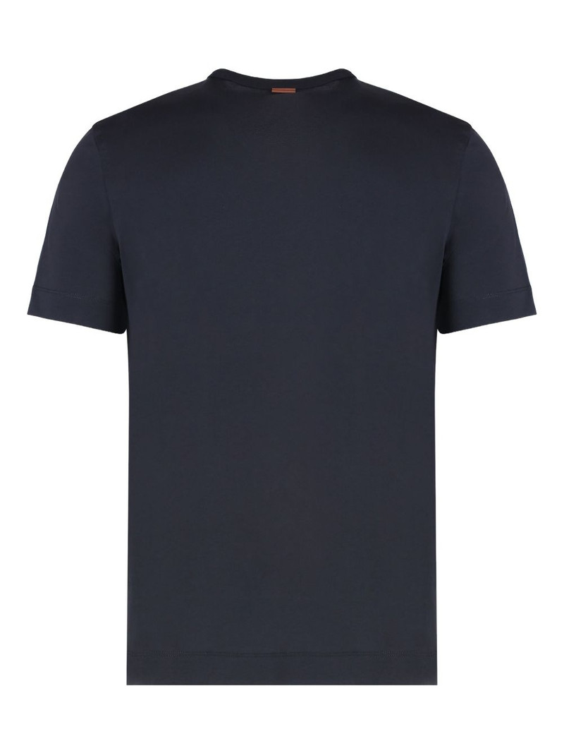 ZEGNA crew-neck cotton T-shirt outlook