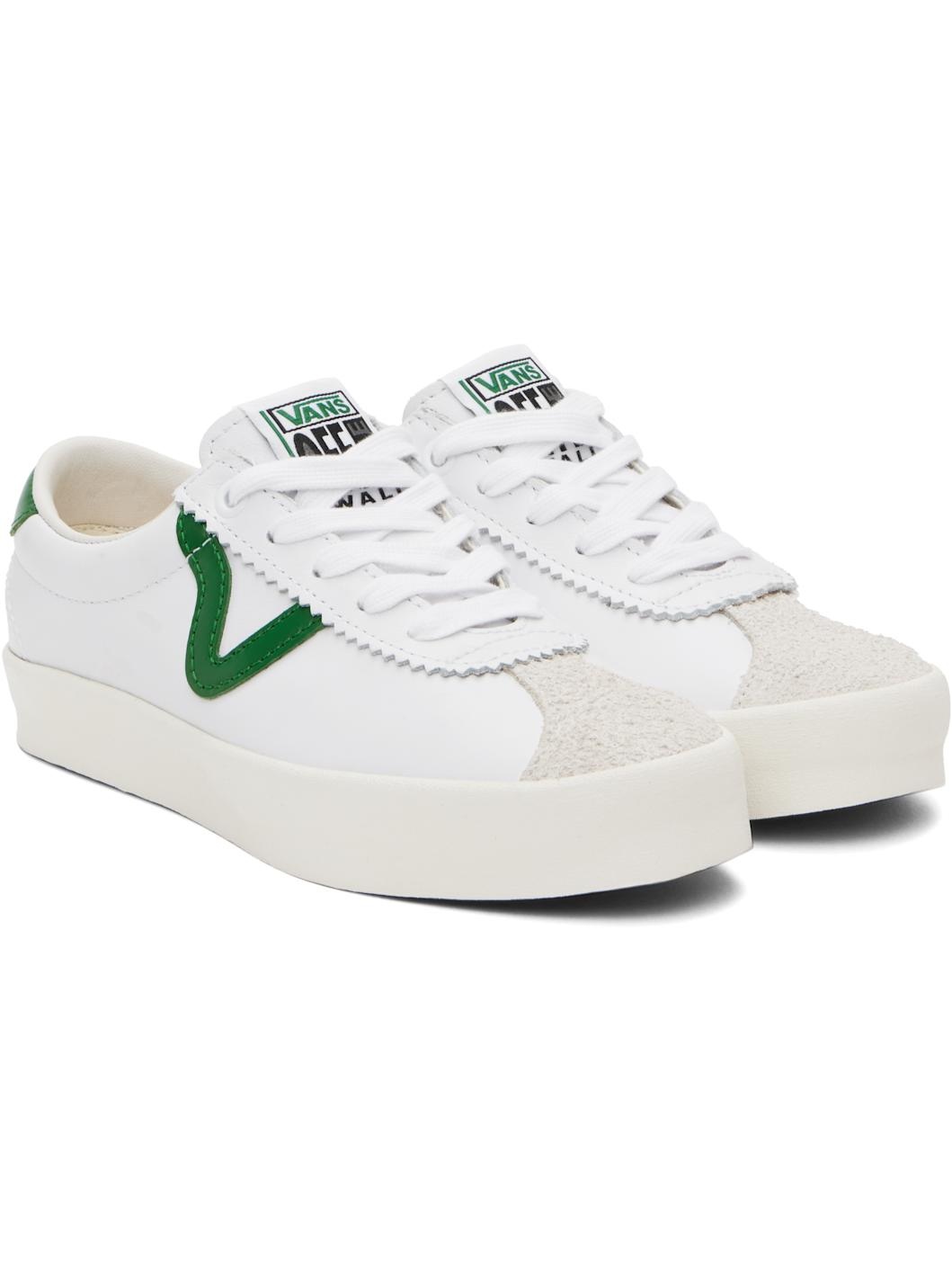 White Premium Sport Low 73 Sneakers - 4