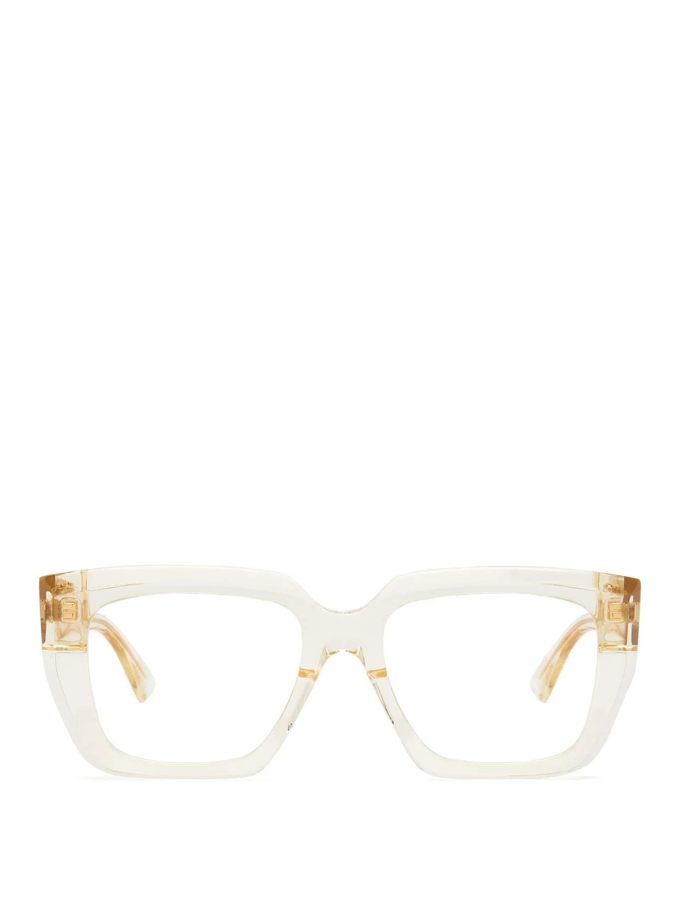 Square acetate and metal glasses - 1