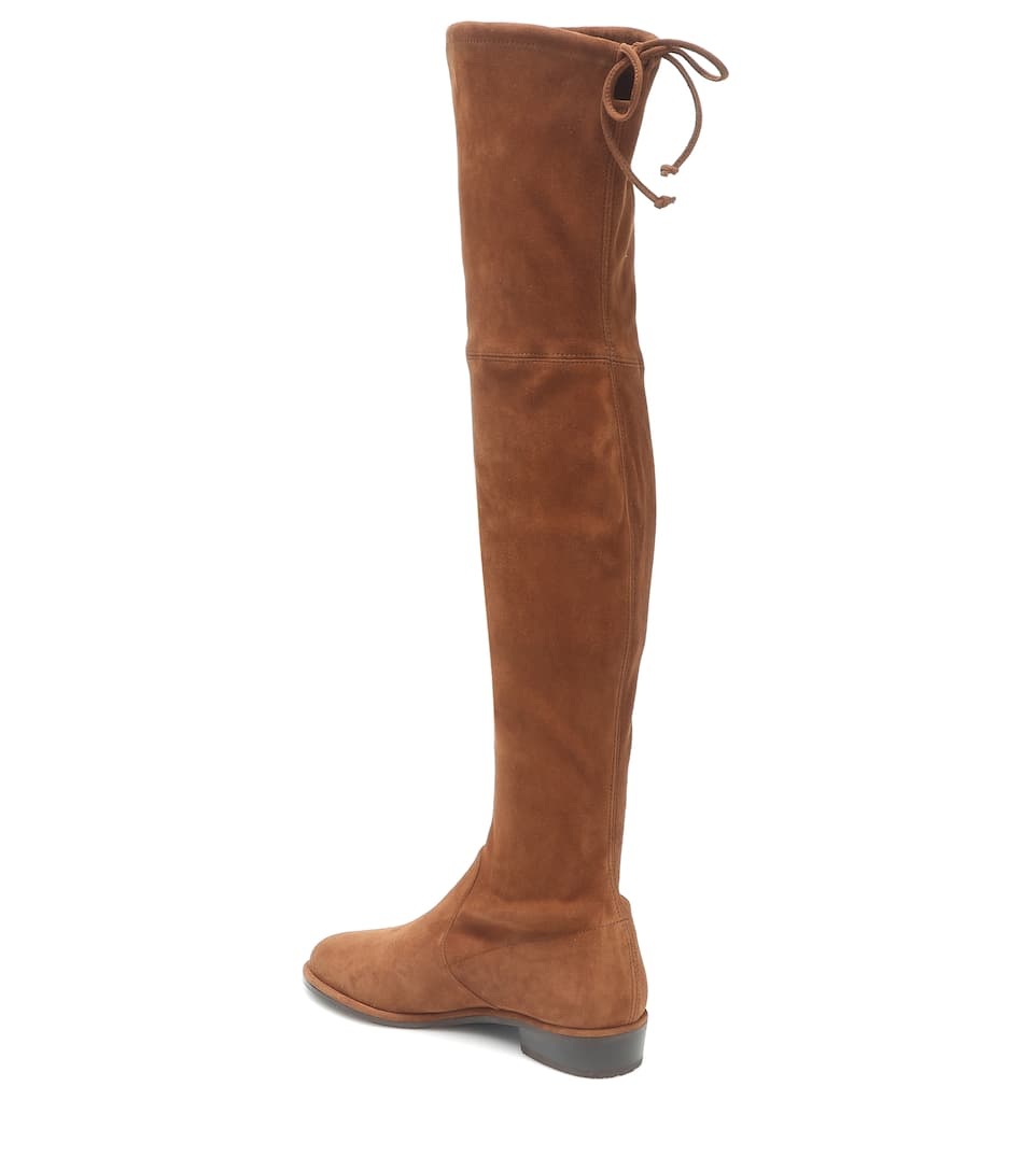 Lowland Skimmer suede over-the-knee boots - 3