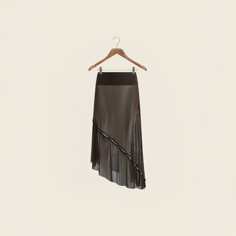 THE ROSEWOOD MESH SKIRT 1