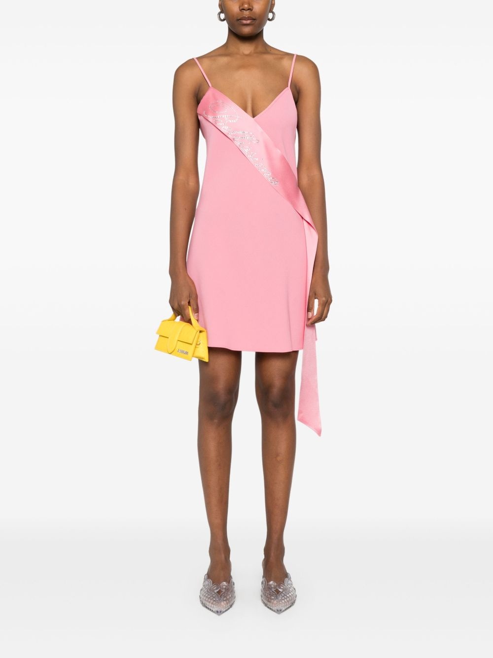 satin slip dress - 2