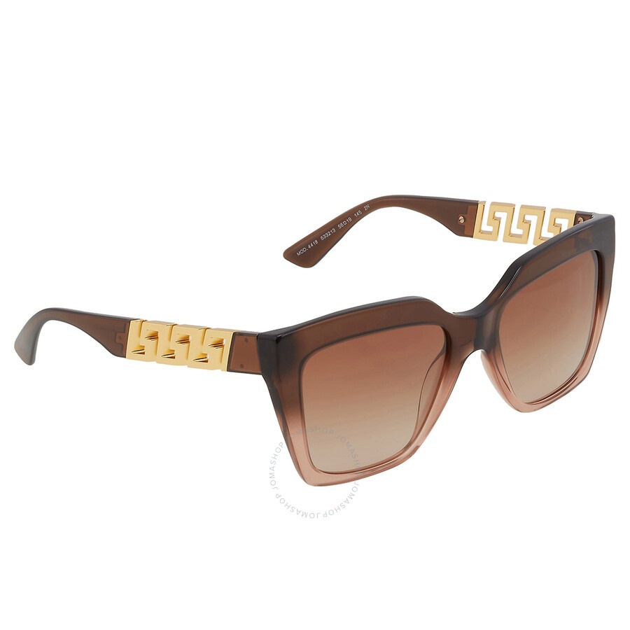 Versace Brown Gradient Square Ladies Sunglasses VE4418 533213 56 - 2