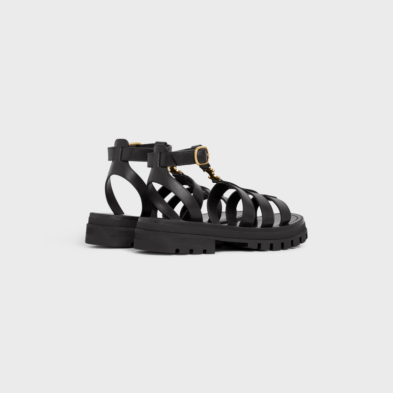 CELINE CLEA TRIOMPHE GLADIATOR CHUNKY SANDAL in Vegetal Calfskin outlook