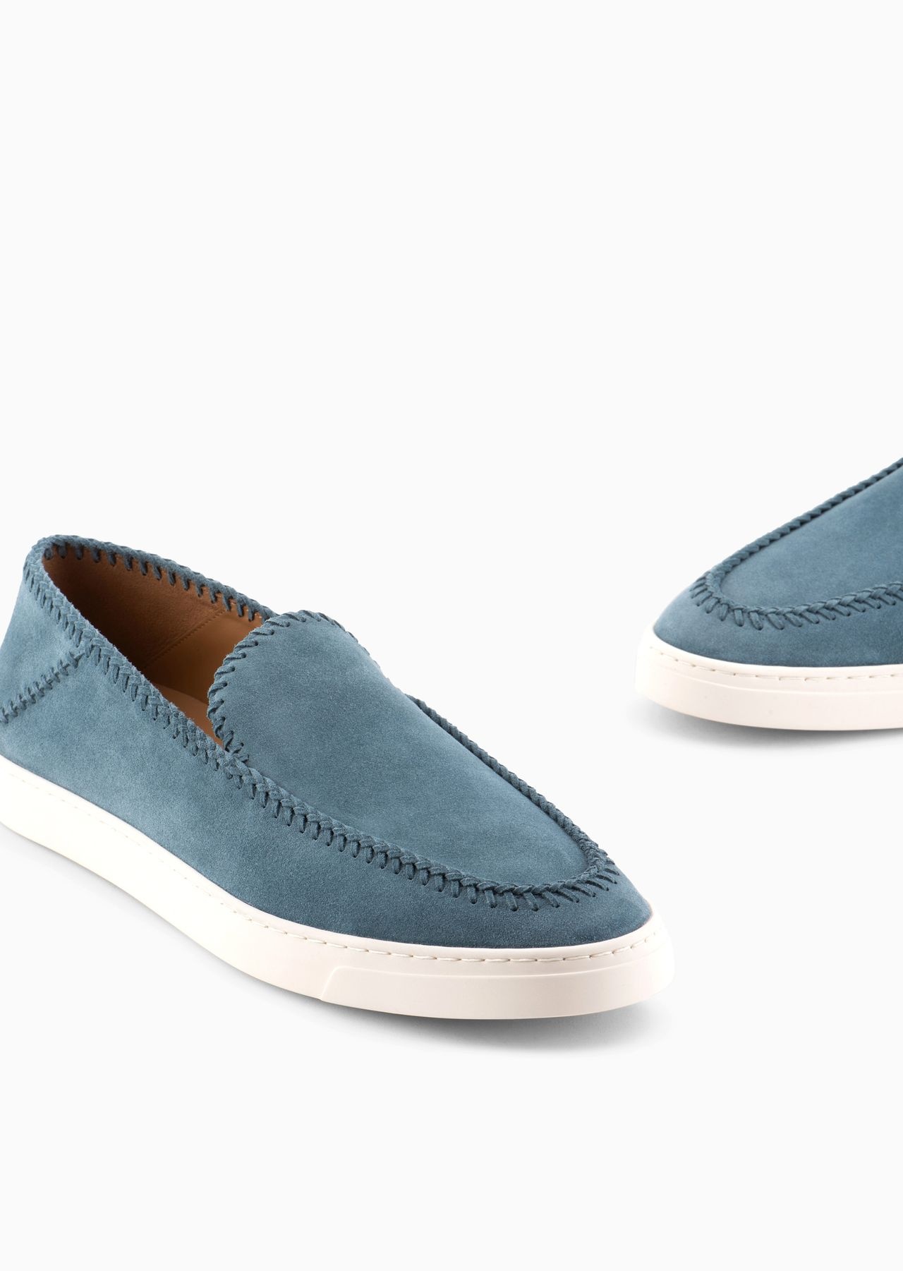 Galleria 3 suede slip-ons - 5