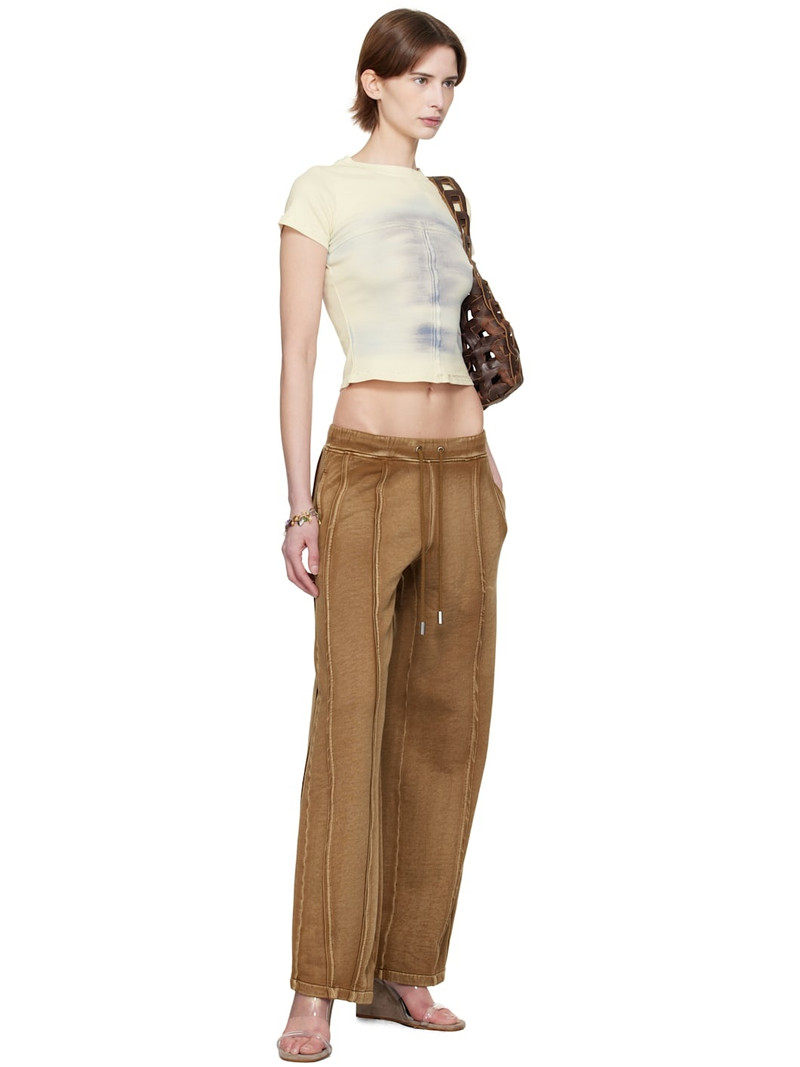 ECKHAUS LATTA Brown 'El Sweatpant' Lounge Pants outlook