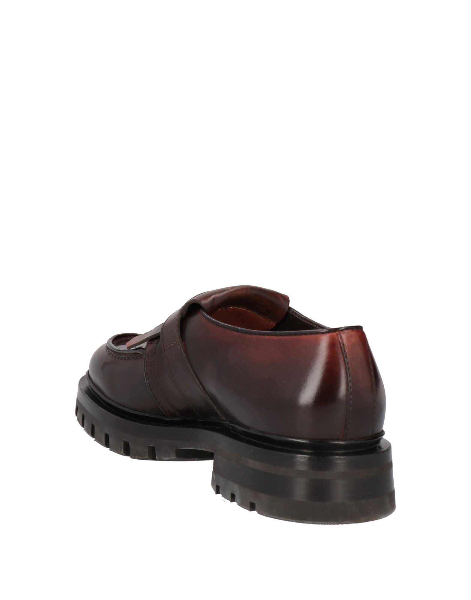 Dark brown Men's Loafers - 3