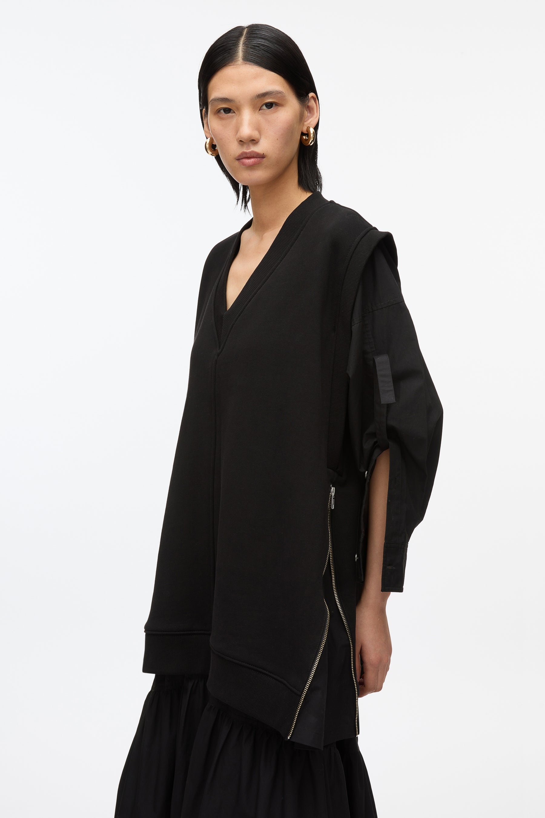 French Terry Vest Combo Dress - 4