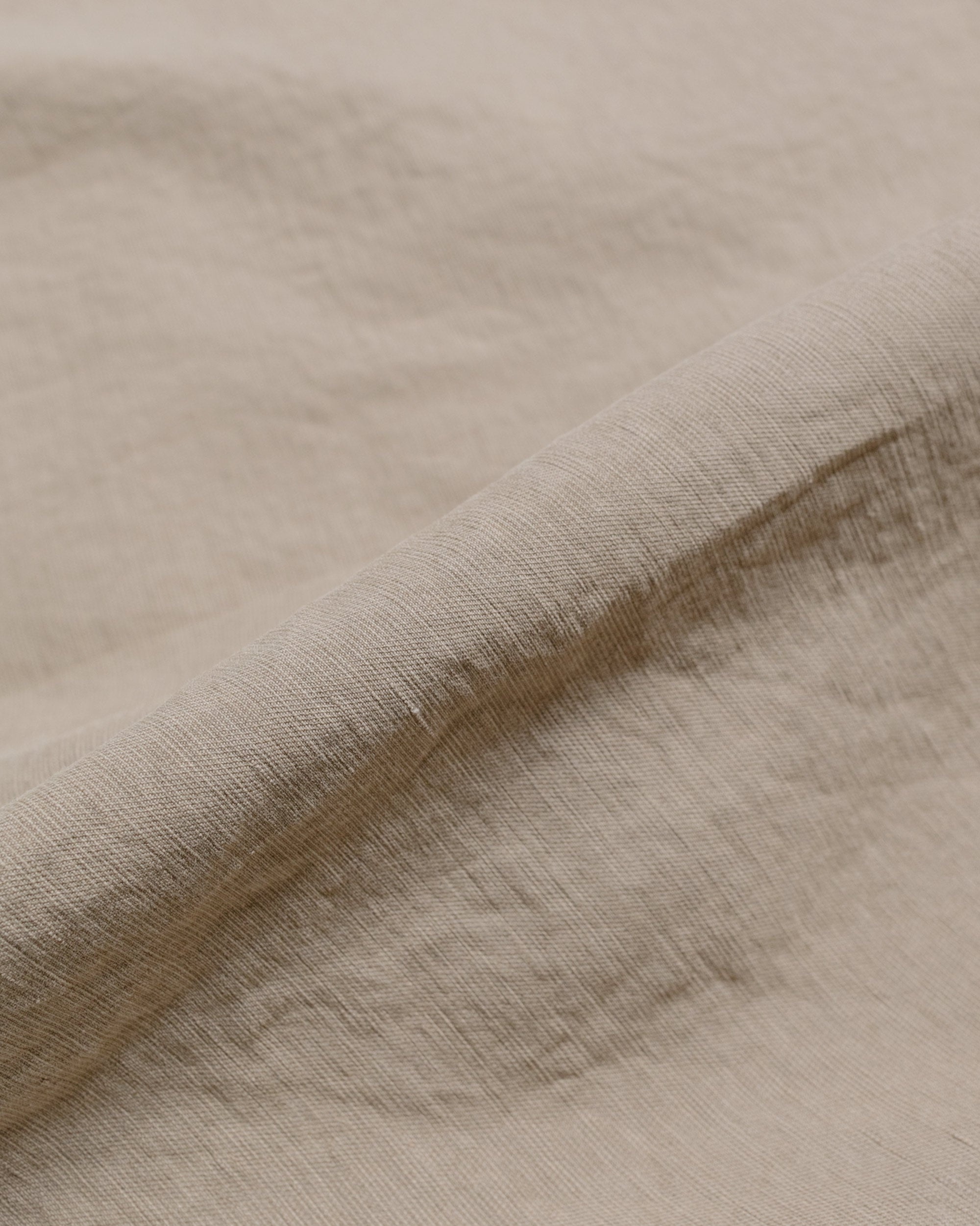 Ezra Relaxed Cotton Linen Short Clay - 5