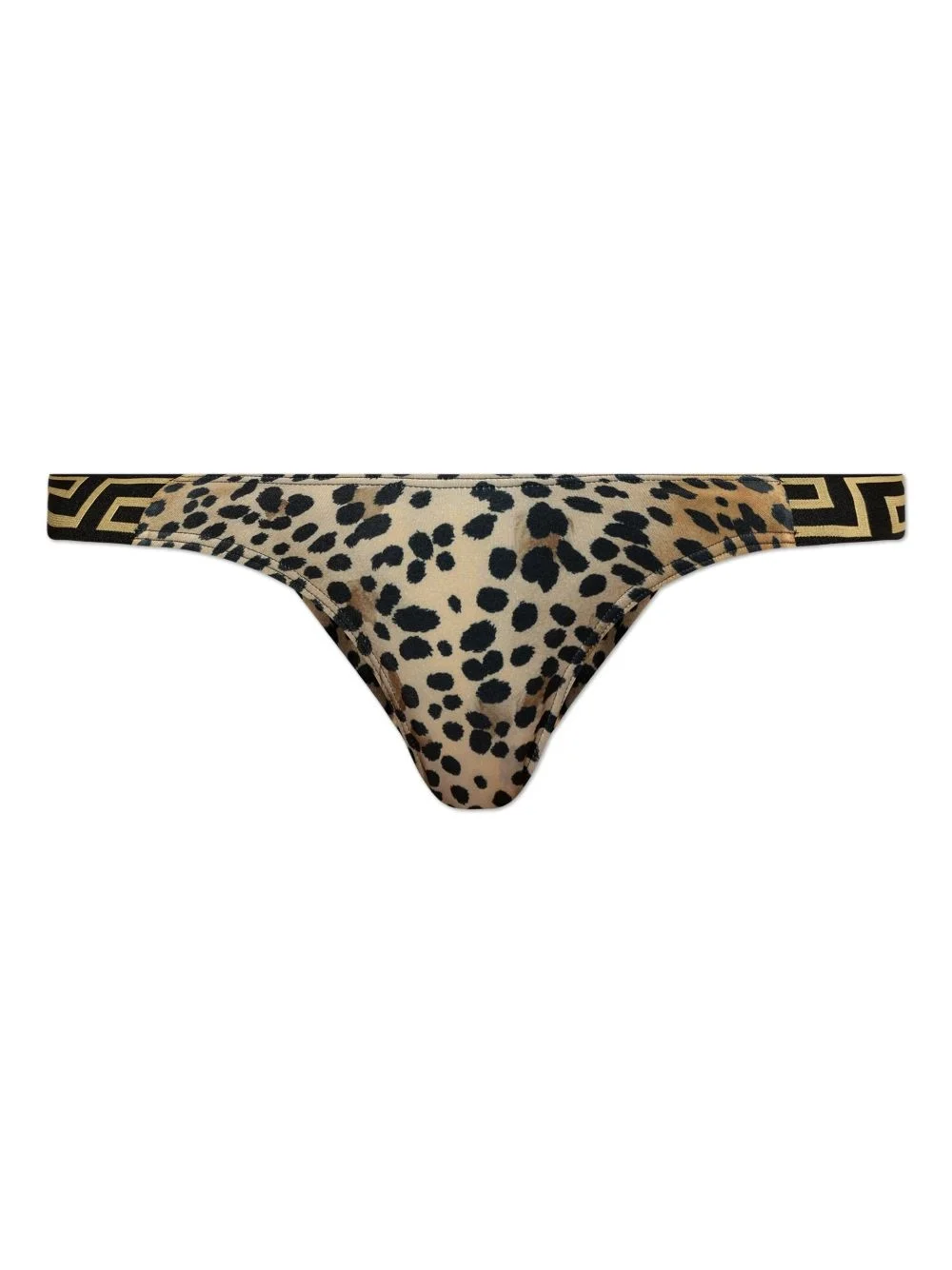 leopard-print bikini bottoms - 1