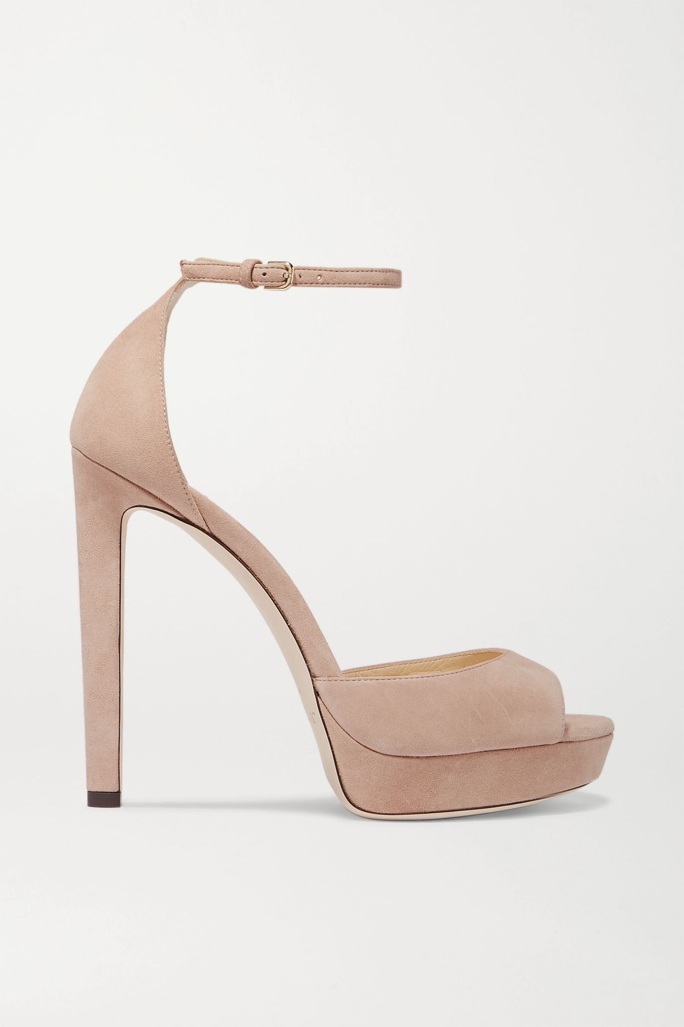 Pattie 130 suede platform sandals - 1