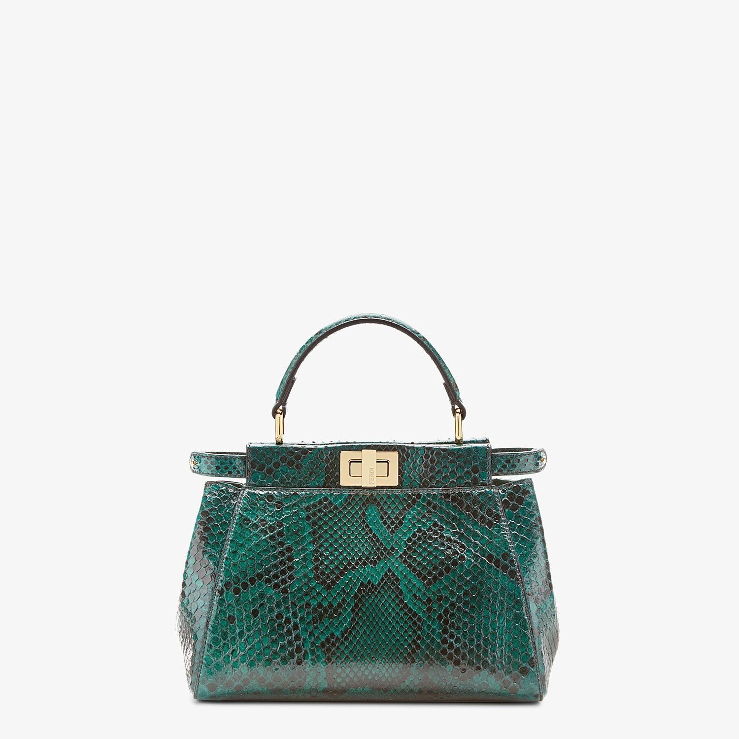 Green python bag - 1