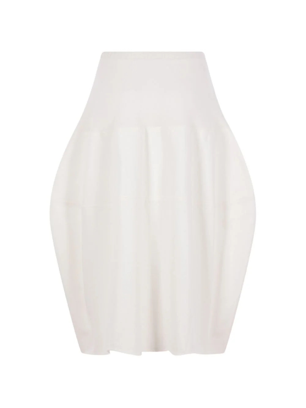 rounded midi skirt - 1