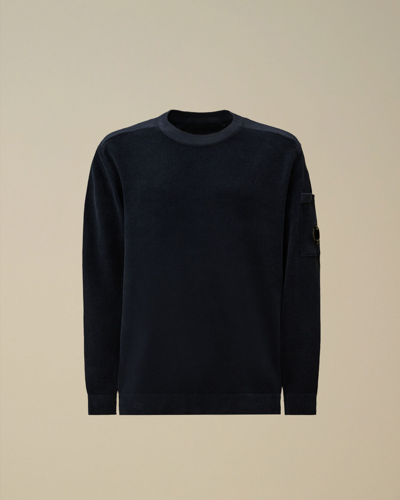 Cotton Chenille Lens Sweater 1