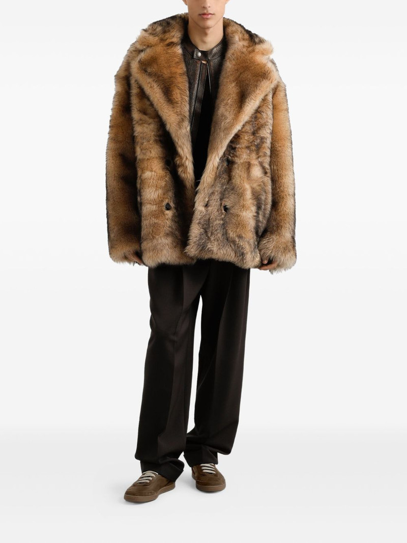 Dolce & Gabbana double-breasted coat outlook