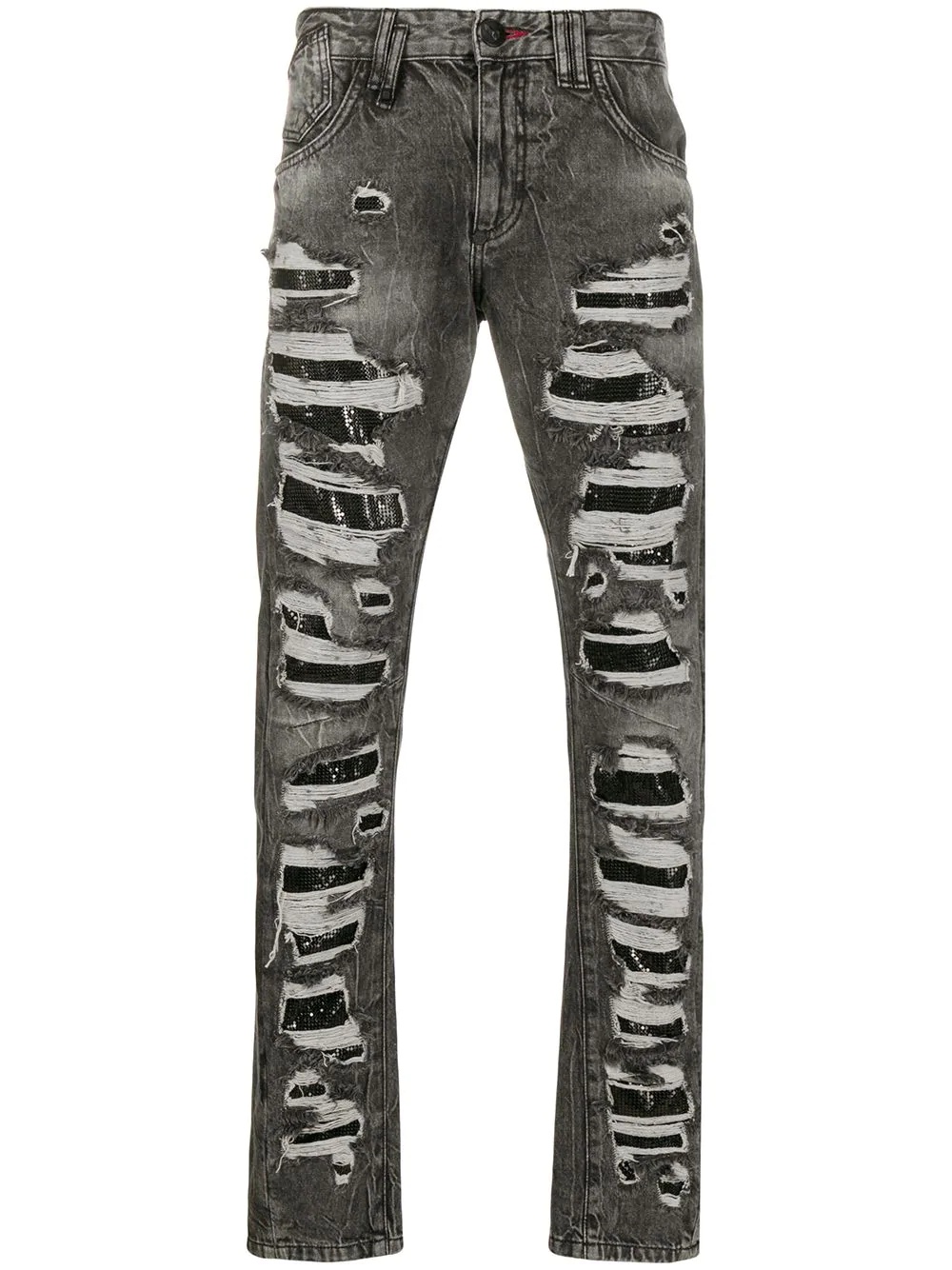 Milano cut Destroyed jeans - 1