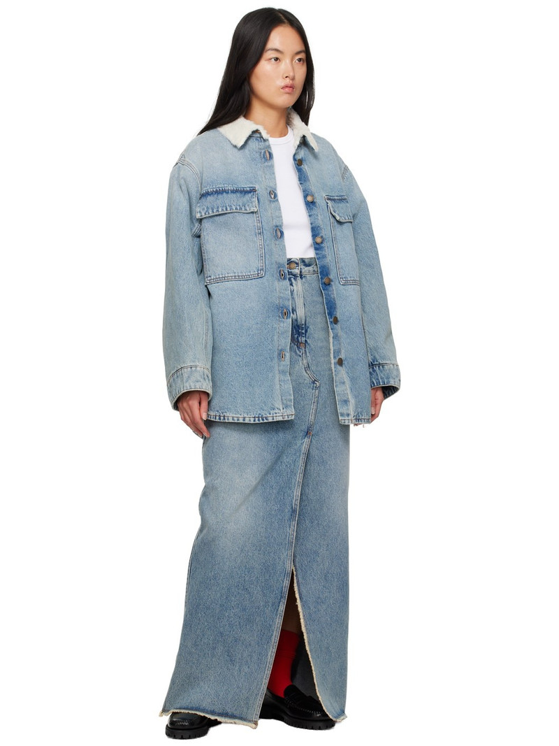 DARKPARK Blue Julie Denim Jacket outlook
