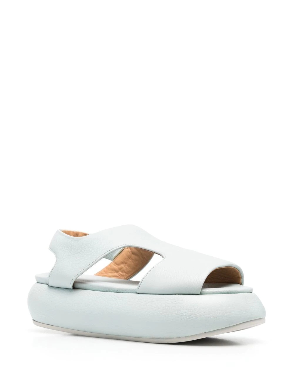 slingback flatform sandals - 3