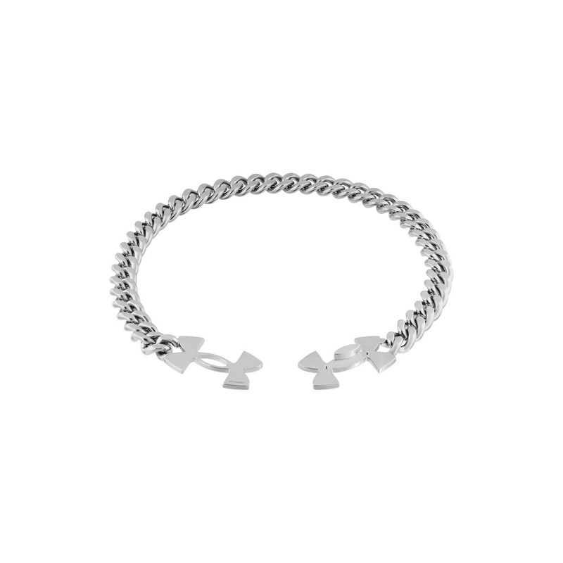 BALENCIAGA Under Armour® Necklace in Silver outlook