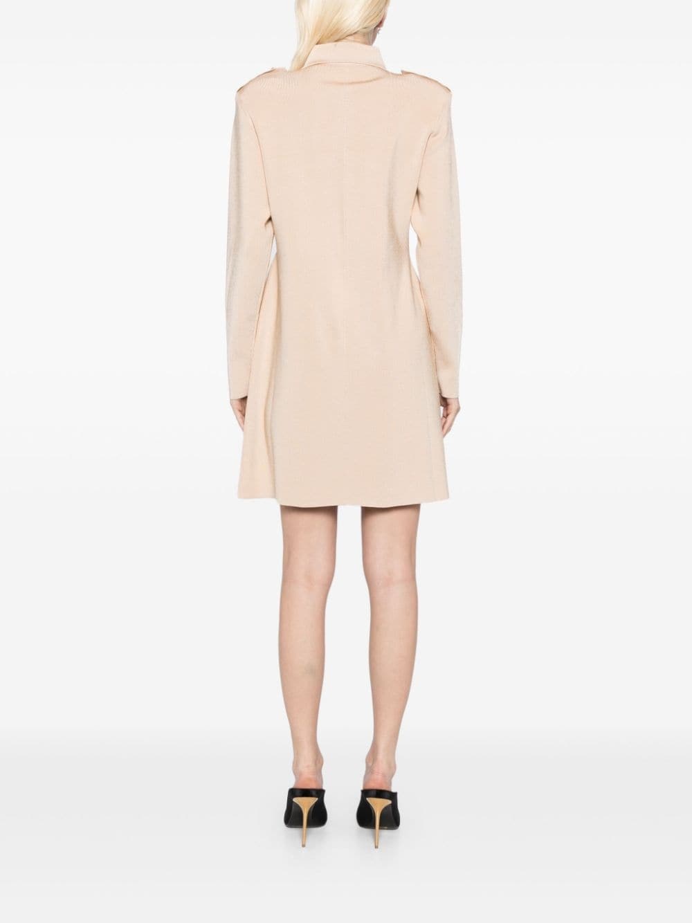 ribbed mini dress - 4
