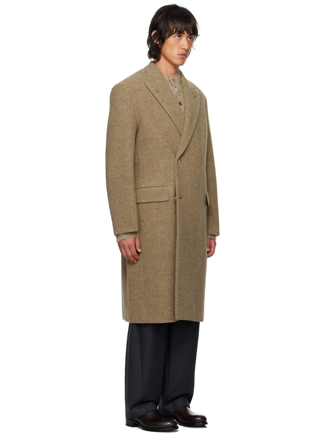 AURALEE 新品サイズ4 SPONGE WOOL MELTON P-COAT AURALEE「SPONGE WOOL MELTON P-COAT」 – SISTER