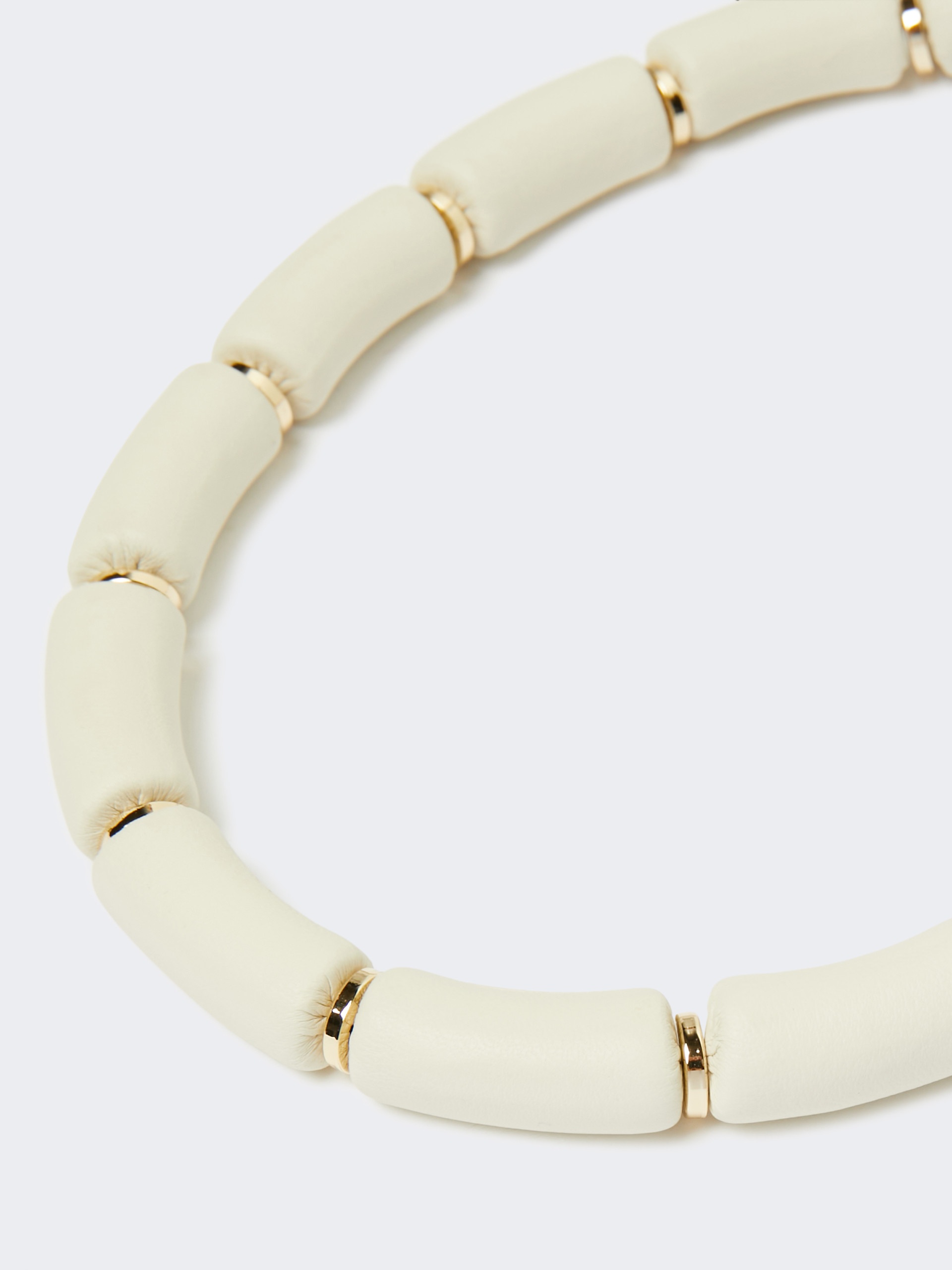 BRIANZA Leather choker necklace - 2