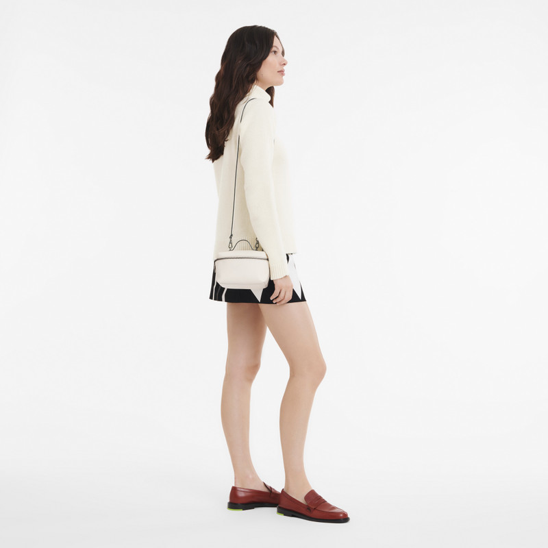 Longchamp Le Pliage Xtra XS Vanity Ecru - Leather outlook